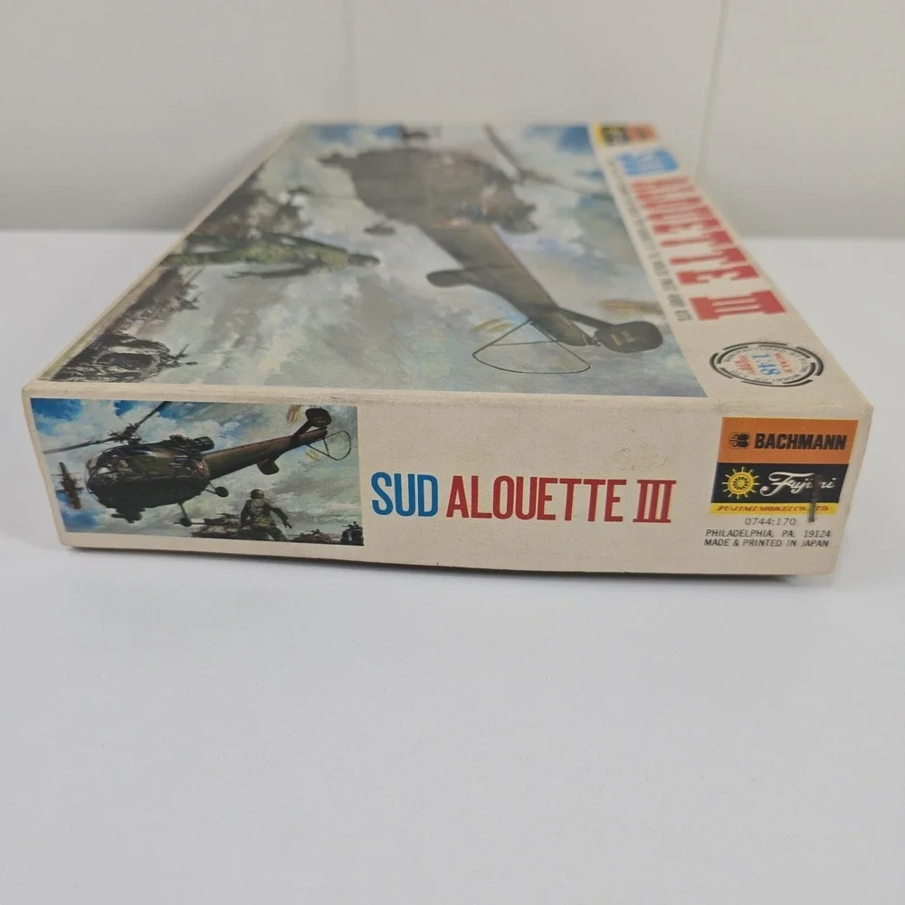 Vintage Fujimi SUD Alouette III 1/48 NEW Model Kit 0744-170 NEW Open Sealed Part